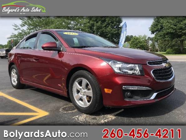 2015 Chevy Cruze LT **$88/wk WAC** for sale in Fort Wayne, IN