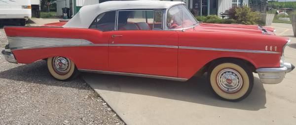 1957 Chevrolet Bel Air Convertible for sale in Topeka, MO