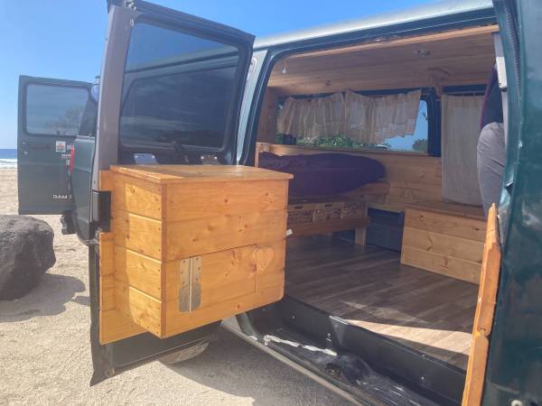 Converted Camper Van Dodge Extended RamWagon 3500 for sale in Hilo, HI – photo 10