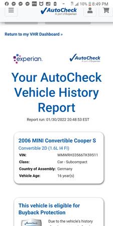 2006 covertible Mini Cooper S turbo for sale in Great Neck, NY – photo 18