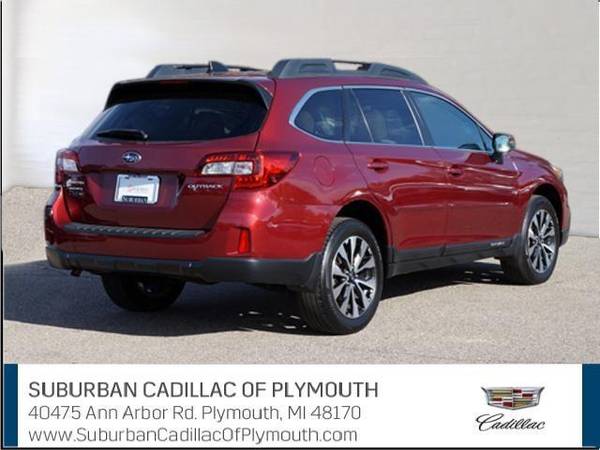 2016 Subaru Outback wagon 2.5i - Subaru Venetian Red Pearl - cars &... for sale in Plymouth, MI – photo 5