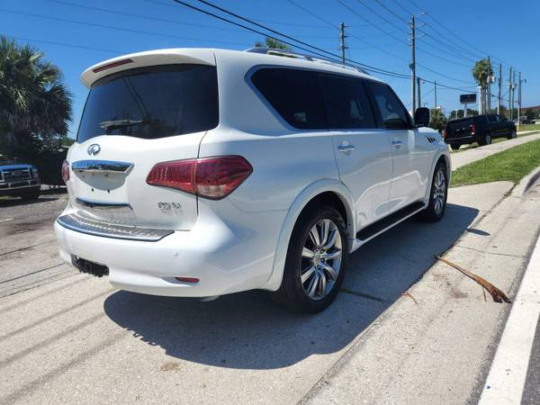 2012 INFINITI QX56 LOADED HEADREST DVDs 3rd ROW CLEAN for sale in Sanford, FL – photo 5