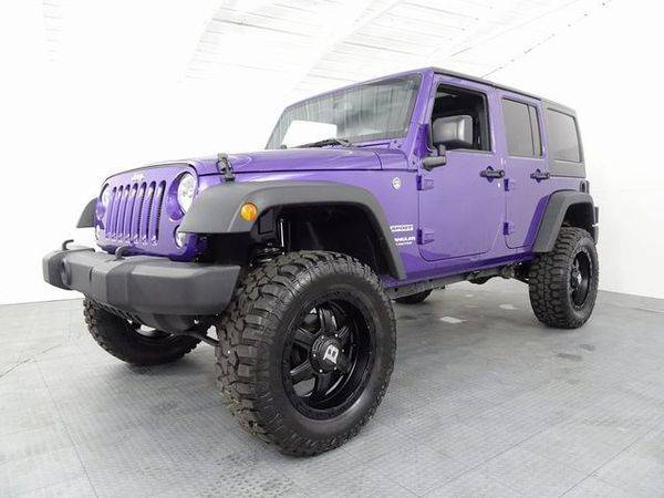 2017 Jeep Wrangler Unlimited Sport Rates start at 3.49% Bad credit... for sale in McKinney, TX – photo 5