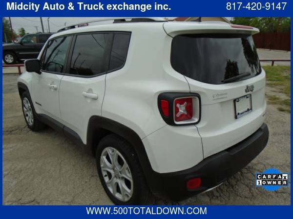 2016 Jeep Renegade FWD 4dr Limited 500totaldown com low monthly for sale in Haltom City, TX – photo 6