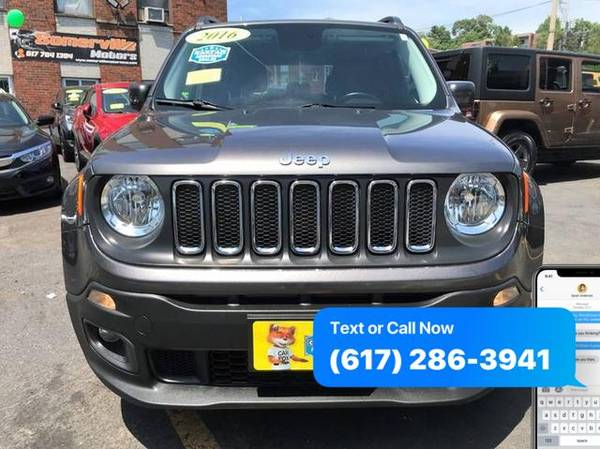 2016 Jeep Renegade Latitude 4x4 4dr SUV - Financing Available! for sale in Somerville, MA – photo 3
