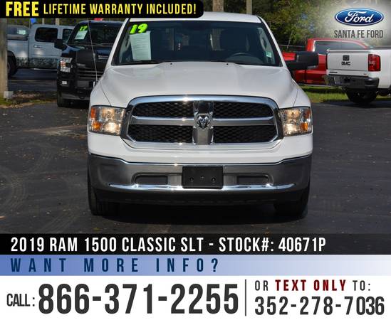 2019 RAM 1500 CLASSIC SLT Homelink, Touchscreen, Bluetooth for sale in Alachua, FL – photo 2