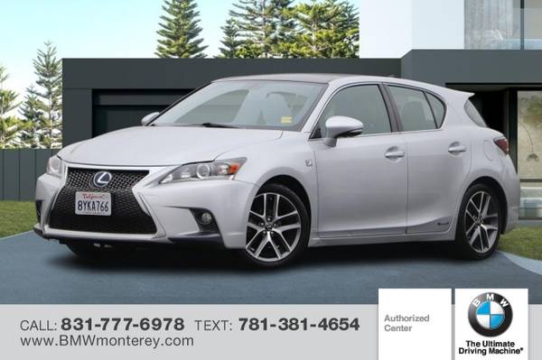 2015 Lexus CT 200h 5dr Sdn Hybrid - - by dealer for sale in Seaside, CA – photo 2