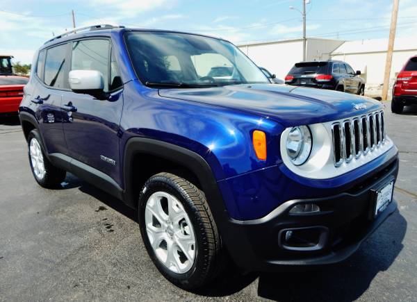 2016 JEEP RENEGADE LIMITED 4X4 2.4L AUTO LEATHER HEAT CAMERA VERY NICE for sale in Carthage, OK – photo 21