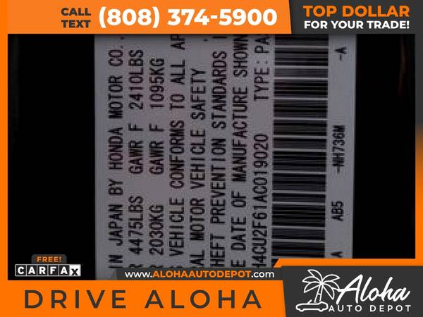 2010 Acura TSX Sedan 4D 4 D 4-D for only 243/mo! for sale in Honolulu, HI – photo 10
