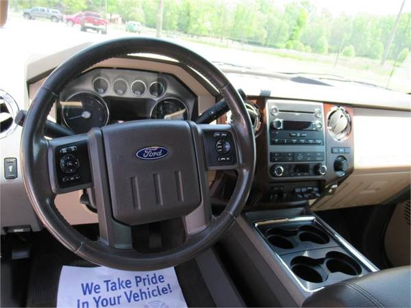2012 FORD F250 SUPER DUTY LARIAT, Burgundy APPLY ONLINE for sale in Summerfield, SC – photo 7