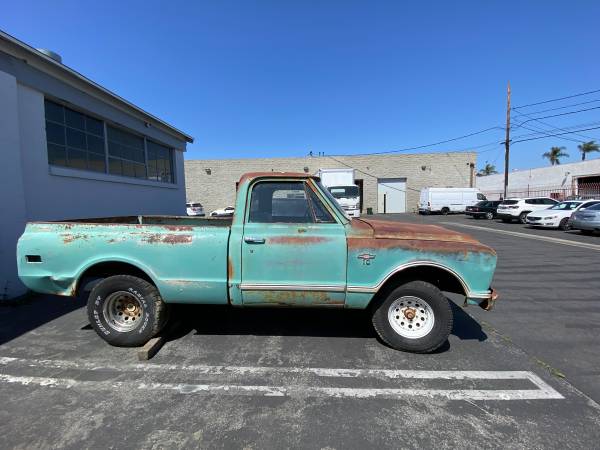 Rare Small Window Factory Short Bed C10 Patina For Days - cars & for sale in Hawthorne, CA