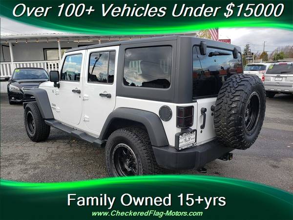 2014 Jeep Wrangler Unlimited Sport-Hard top-Wheels - cars & for sale in Everett, WA – photo 9