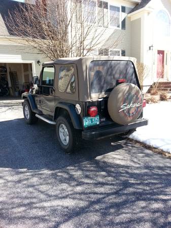 2000 Jeep Wrangler, Sahara Edition for sale in south burlington, VT – photo 3