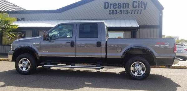 2006 Ford F250 Super Duty Crew Cab Diesel 4x4 4WD F-250 Truck Lariat P for sale in Portland, OR – photo 2