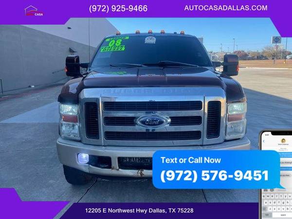 2008 Ford F350 Super Duty Crew Cab King Ranch Pickup 4D 8 ft BAD for sale in Dallas, TX – photo 2