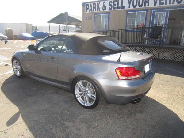 Low Mileage Sporty 2013 BMW 135i Convertible W/M Sport Package for sale in Lodi , CA – photo 6