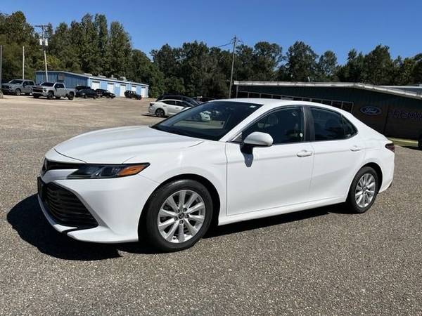 2020 Toyota Camry LE sedan White - - by dealer for sale in Chatom, AL – photo 2