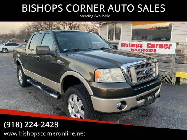 2008 Ford F-150 F150 F 150 King Ranch 4x4 4dr SuperCrew Styleside for sale in Sapulpa, OK