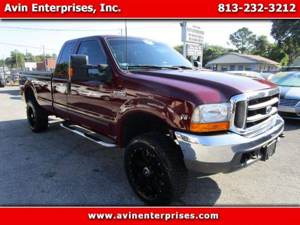 2000 Ford F-250 F250 F 250 SD XLT SuperCab Long Bed 4WD BUY HERE / for sale in TAMPA, FL