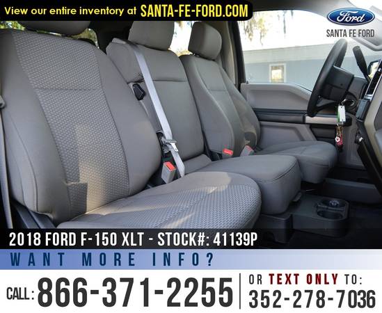 2018 Ford F150 XLT 4WD Cruise Control - SYNC - Ecoboost for sale in Alachua, GA – photo 20