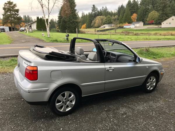 2002 Volkswagen Cabrio GLX Only 83k Miles 30 Mpg for sale in Vancouver, OR – photo 8