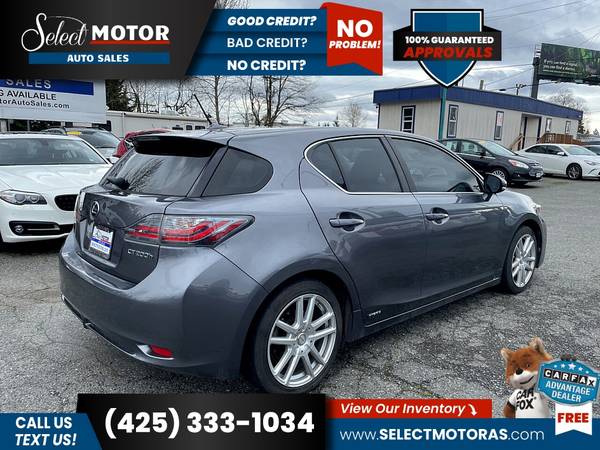 2013 Lexus CT 200h 200 h 200-h BaseHatchback FOR ONLY 274/mo! for sale in Lynnwood, WA – photo 4
