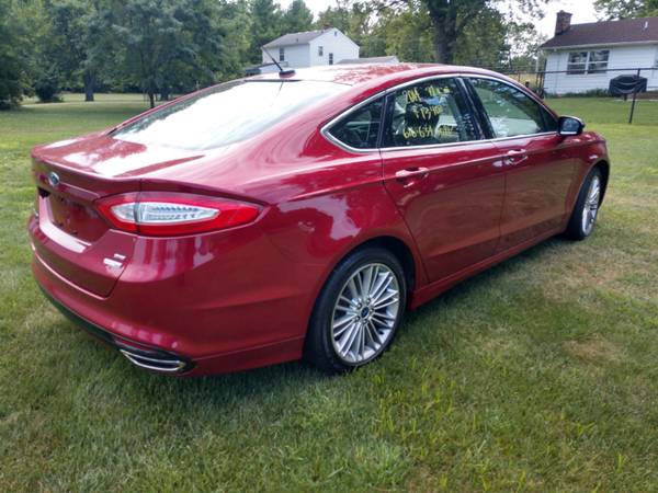 2014 Ford Fusion Red AWD SE Loaded for sale in Caledonia, MI – photo 5
