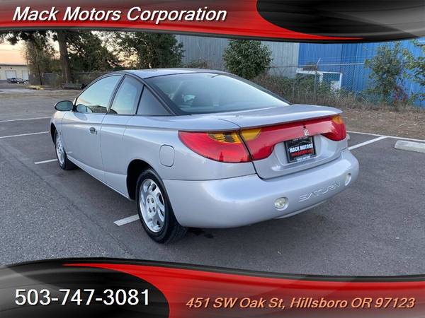 2001 Saturn S-Series SC1 Local 1-Owner 96k Low Miles Moon Roof 32MPG for sale in Hillsboro, OR – photo 6