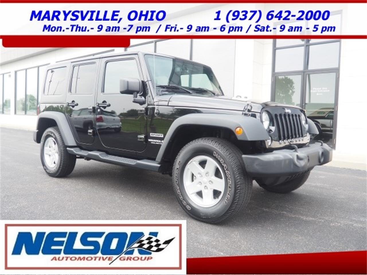 2015 Jeep Wrangler for sale in Marysville, OH – photo 2