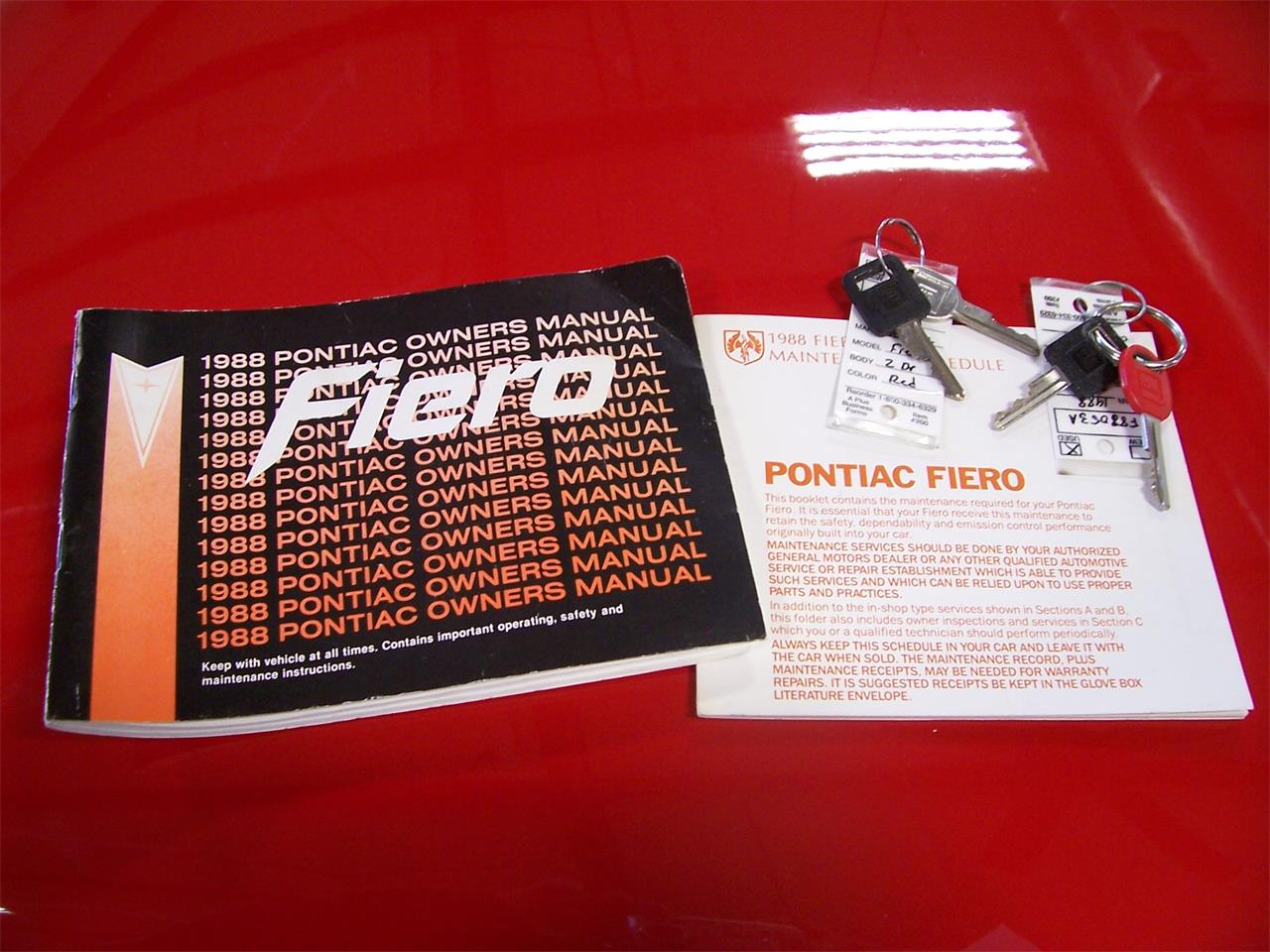 1988 Pontiac Fiero for sale in Alpharetta, GA – photo 75