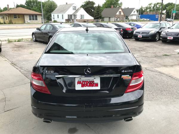 2010 Mercedes C300, AWD, Auto, One Owner, Sunroof, Black, Clean for sale in Omaha, NE – photo 9