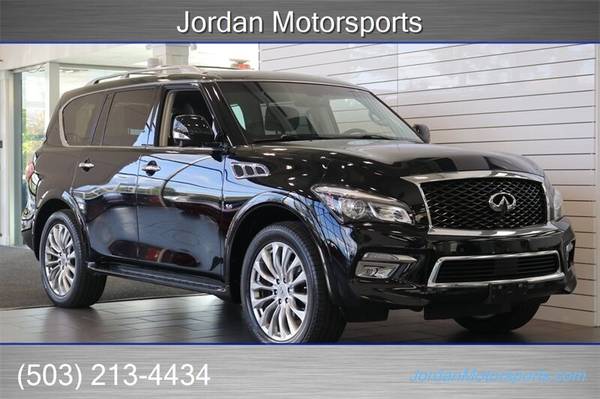 2015 INFINITI QX80 4X4 TOURING-THEATRE-22 1-OWNER 2016 2017 2014... for sale in Portland, CA – photo 2