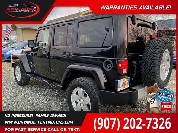 2012 Jeep Wrangler Unlimited Sahara Sport Utility 4D FOR ONLY for sale in Anchorage, AK – photo 8