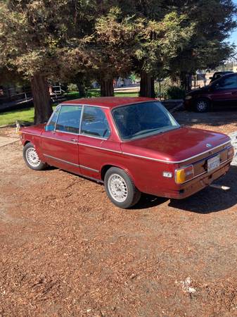 1975 BMW 2002 running project classic stock or track your call for sale in Turlock, CA