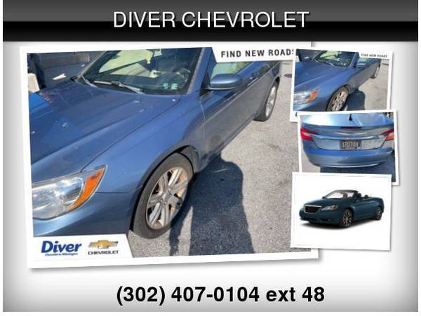 2011 Chrysler 200 2dr Conv Touring - - by dealer for sale in Wilmington, DE