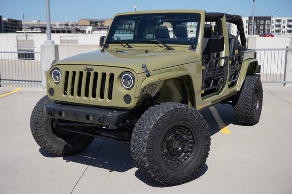 2013 Jeep Wrangler Unlimited Sahara Lifted Custom Convertible for sale in Austin, TX – photo 16