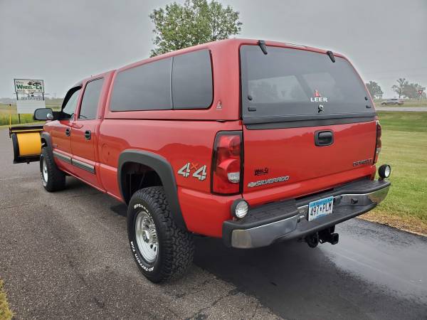 2005 Chevy Silverado 2500 LT4x4 with 59,xxx miles plow included for sale in Milaca, MN – photo 5