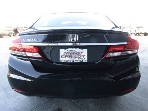 2014 Honda Civic Sedan 4dr CVT LX Crystal Blac for sale in Omaha, NE – photo 5