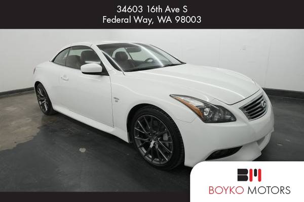 2013 INFINITI G37 IPL Convertible 2D - - by for sale in Other, AK