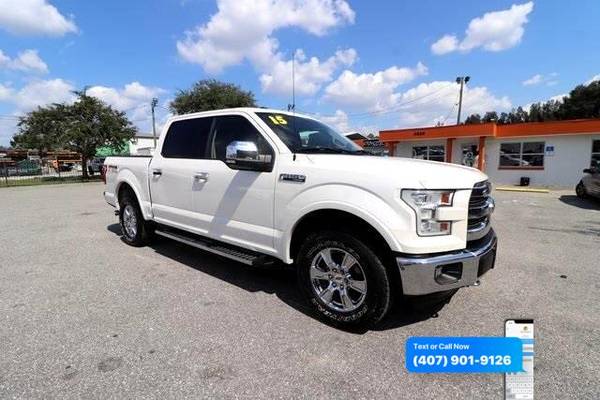 2015 Ford F-150 F150 F 150 Lariat SuperCrew 6.5-ft. Bed 4WD - cars &... for sale in Orlando, FL – photo 6
