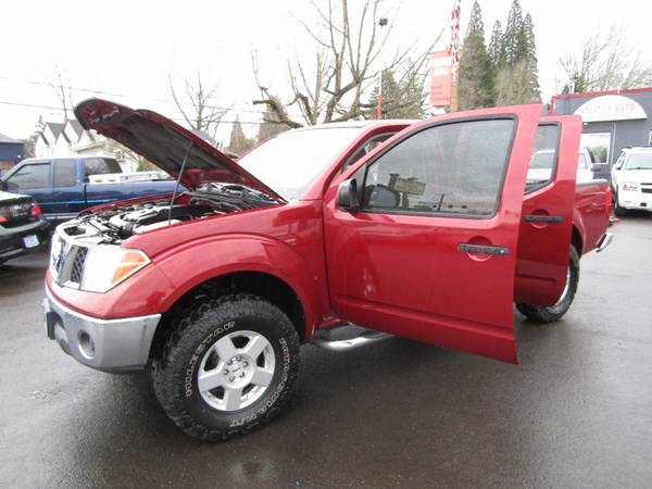 2007 Nissan Frontier 2WD Crew Cab SWB Auto BURGANDY 2 OWNER SO for sale in Milwaukie, OR – photo 20