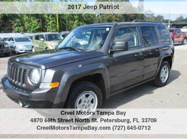 2017 Jeep Patriot Sport EZ *FASTEST-APPROVAL-EVER!* for sale in SAINT PETERSBURG, FL