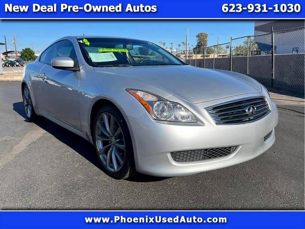 2008 Infiniti G37 Coupe 2dr Journey FREE CARFAX ON EVERY VEHICLE for sale in Glendale, AZ