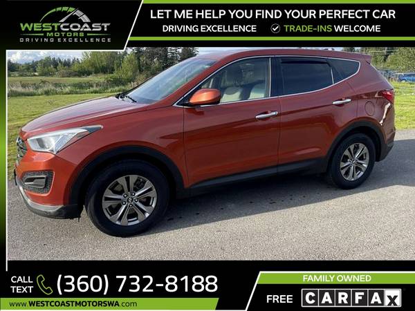 2014 Hyundai Santa Fe Sport Sport Utility 4D FOR ONLY - cars & for sale in Bellingham, WA – photo 4