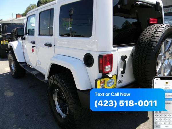 2014 Jeep Wrangler Unlimited Sahara 4WD - EZ FINANCING AVAILABLE! for sale in Piney Flats, TN – photo 10