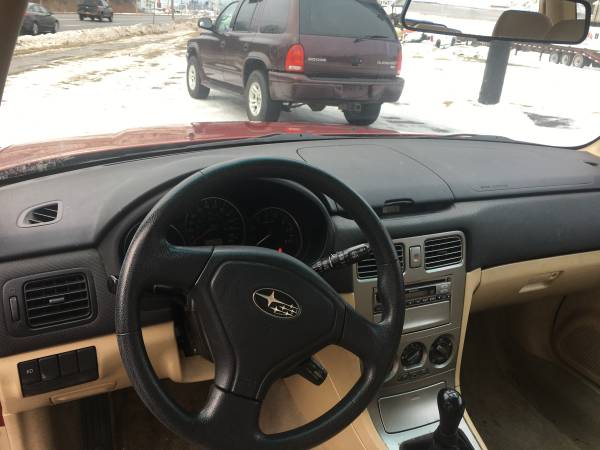 2006 SUBARU FORESTER STICK SHIFT NO RUST - - by for sale in Rome, NY – photo 7