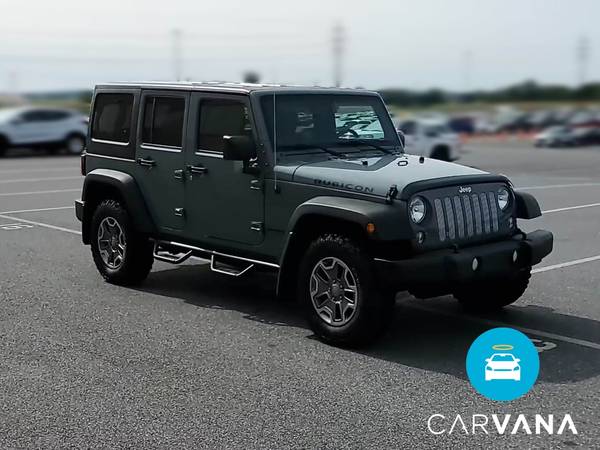 2014 Jeep Wrangler Unlimited Rubicon Sport Utility 4D suv Gray - -... for sale in Austin, TX – photo 15
