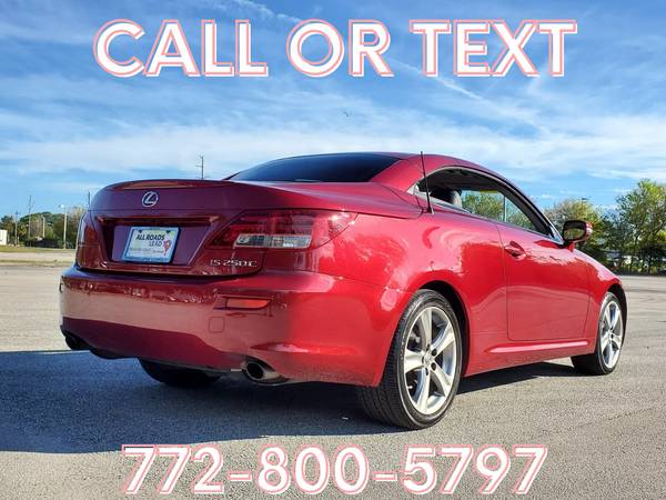 Rare Find 2012 LEXUS IS 250 C Convertible - LOW MILES - cars & for sale in Fort Pierce, FL – photo 4