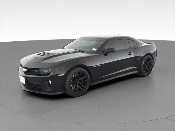 2014 Chevy Chevrolet Camaro ZL1 Coupe 2D coupe Black - FINANCE... for sale in Green Bay, WI – photo 3