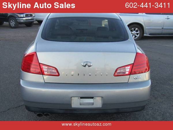 2004 INFINITI G35 BASE RWD 4DR SEDAN W/LEATHER *We Buy Cars!* for sale in Phoenix, AZ – photo 5